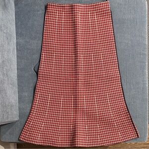 Scanlan Theodore Houndstooth Women's Skirt XS
